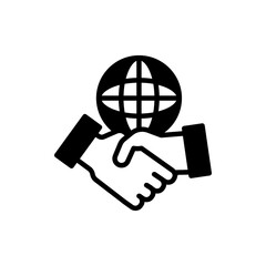 Partners  icon in vector. Logotype