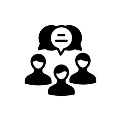 Social Group  icon in vector. Logotype