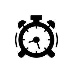 Obraz premium Alarm Clock icon in vector. Logotype