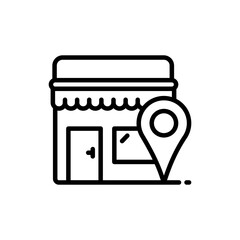 Place Destination  icon in vector. Logotype