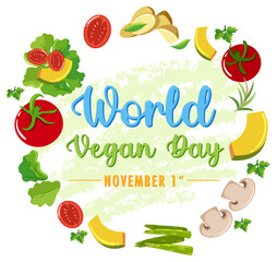 World Vegan Day Banner Design