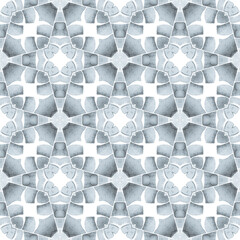 Obraz premium Hand drawn tropical seamless border. Black and