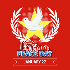 Vietnam Peace Day Banner