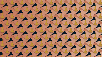 Geometrical textured pattern with decorative ornamental illustrations for desktop, wallpaper, background, texture