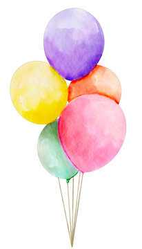 Watercolor Balloon