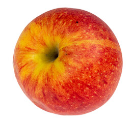 ripe apple on a transparent background