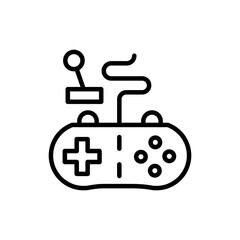 Obraz premium Joystick icon in vector. Logotype
