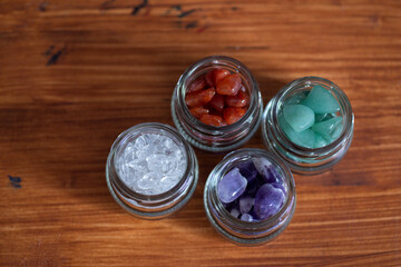 カラフルな天然石