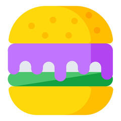 Modern design icon of burger