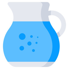 Modern design icon of juice jug