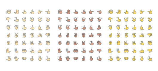 Hand Gestures icons