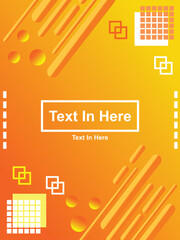 vector background wuth orange colors