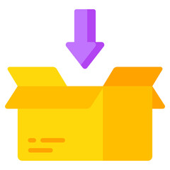 Creative design icon of packaging 