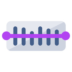 An icon design of barcode tracking