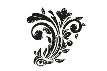 abstract floral design