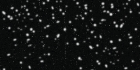 Rain drops on the screen . White snow in the black background . Winter texture snow background . Natural white snow powder in winter ice cold vintage .close up . 