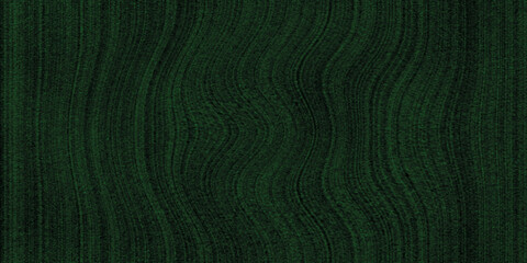 Abstract background with blur green texture fabric . elegant dark emerald green background with black shadow border and fabric grunge texture design .