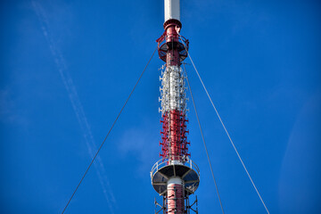 Lichtenberg, Linz, Sender, Grundnetzsender, Sendemast, Rohrmast, DAB+, Digitalradio, UKW; DVB-T2,...