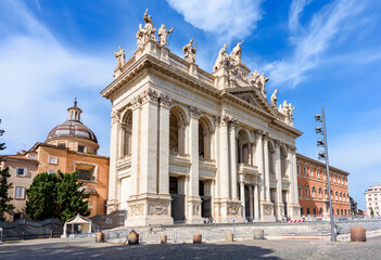 Lateran basilica (Archbasilica cathedral of Most Holy Savior and of Saints John Baptist and John...