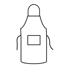 Apron vector icon