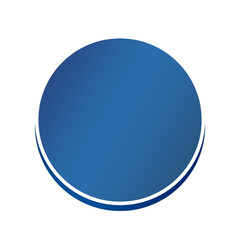 banner circle frame and speech