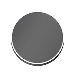 banner circle frame and speech