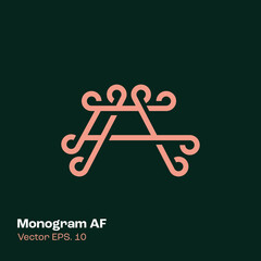 Monogram AF Logo