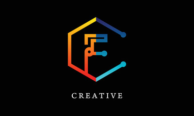abstract business logo design
