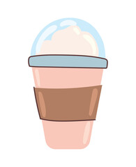 disposable coffee cup icon