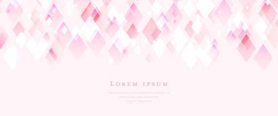 Fototapeta premium ときめくピンクのキラキラ背景