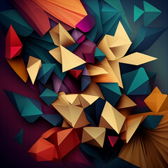 Obraz premium abstract geometric background