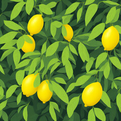 HD Lemon verbena digital illustration 