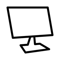 Monitor icon template PNG