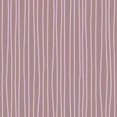 Lilac uneven vertical stripes on lavender background. Hand drawn seamless pattern. Graphic print for textile, wrapping paper, scrapbooking, stationery and packaging design
