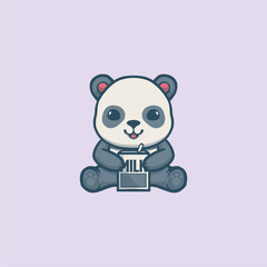 Cute Panda Vector