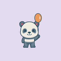 Cute Panda Vector