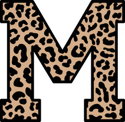 m Leopard Alphabet Number