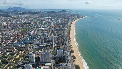 Fototapeta premium aerial view of beach
