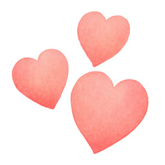 ピンクのハートマーク