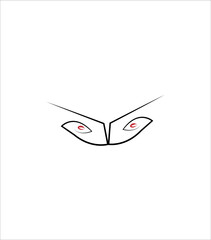 Abstract G letter logo resembling an eye