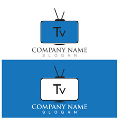 tv icon vector illustration template design