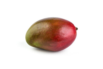 Delicious ripe mango, isolated on white background. High resolution image.