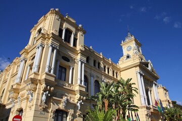 Obraz premium Malaga City Hall in Spain
