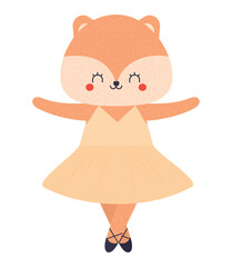 squirrel dancer of ballet