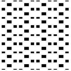 Vector pattern in geometric ornamental style. Black and white abstract background. Seamless repeat pattern.