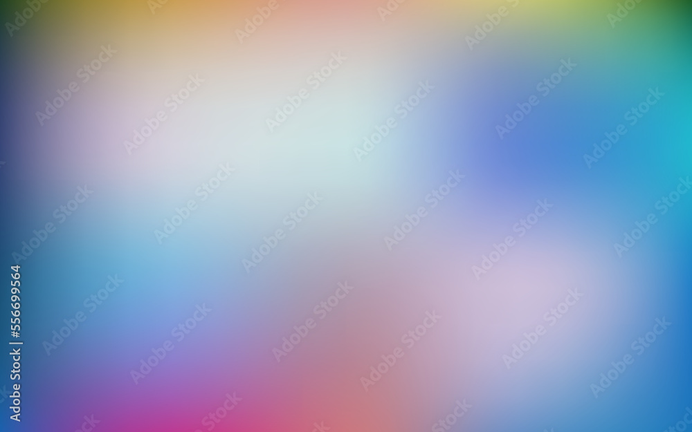 Poster light multicolor vector blurred pattern.