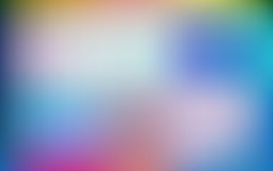 Light multicolor vector blurred pattern.