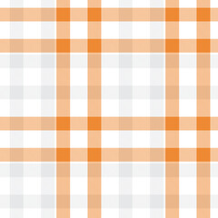 Orange Minimal Plaid textured Seamless Pattern