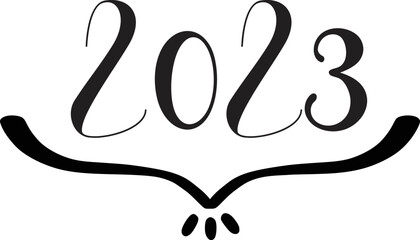 Hello New Year svg design