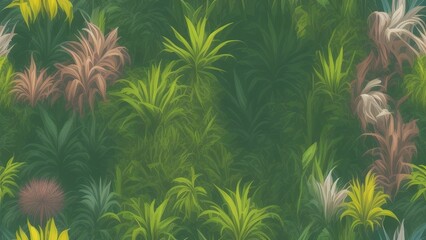 Naklejka na ściany i meble Tropical leaves Monstera on pink background.